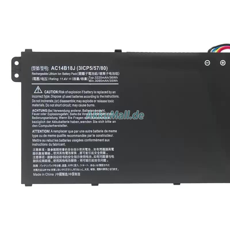 Acer Aspire ES1-332-C8FSAkku