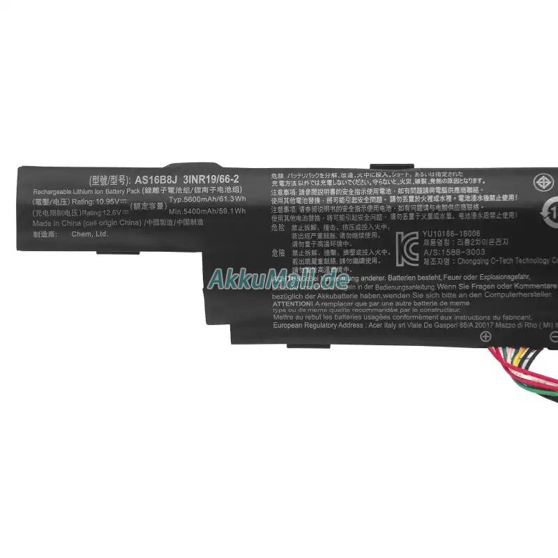 Acer Aspire F5-573G-59WUAkku