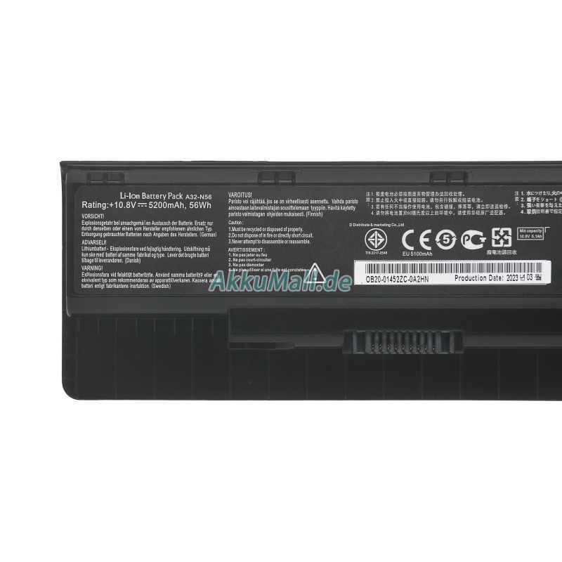 Asus N76VM Akku