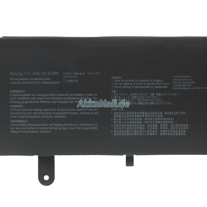 Asus B31N1632 Akku