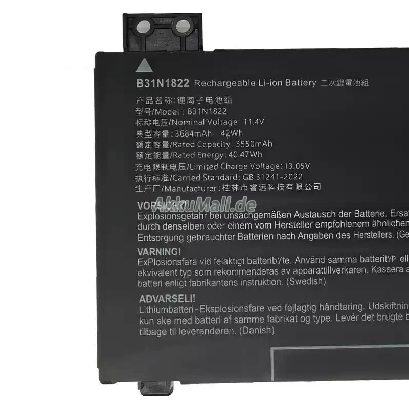 Asus ZenBook Flip 14 UM462DA-AI024TAkku