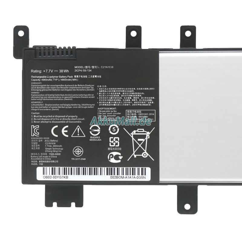 Asus C21N1638 Akku