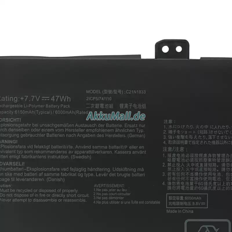 Asus 0B200-03340000 Akku