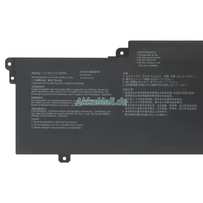 Asus 0B200-03730000Akku