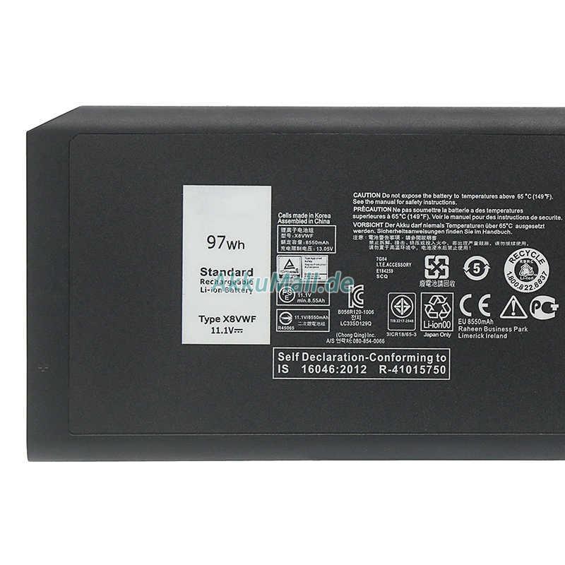 Dell 05XT3VAkku