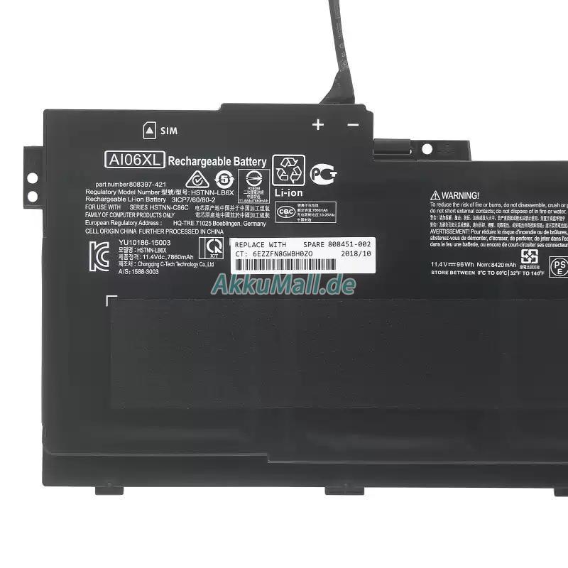 HP AI06XLAkku