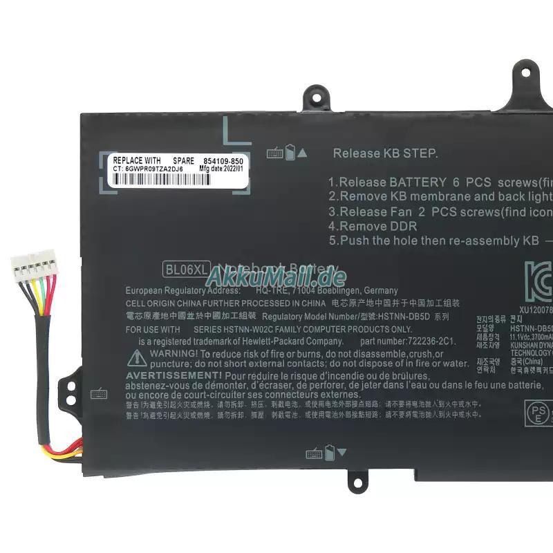 HP HSTNN-DB5DAkku