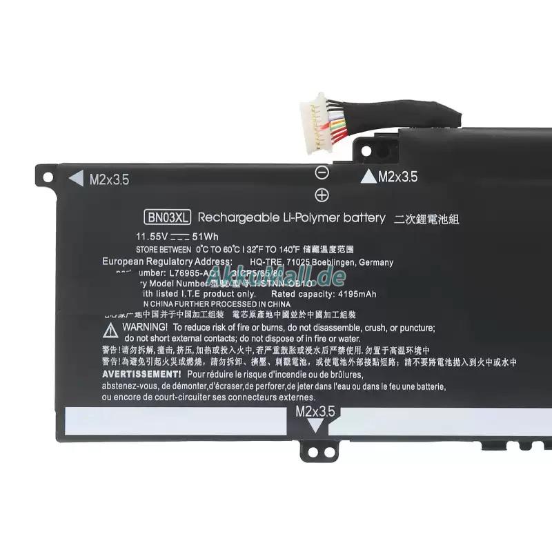HP ENVY x360 Convert 15-ee0022au Akku