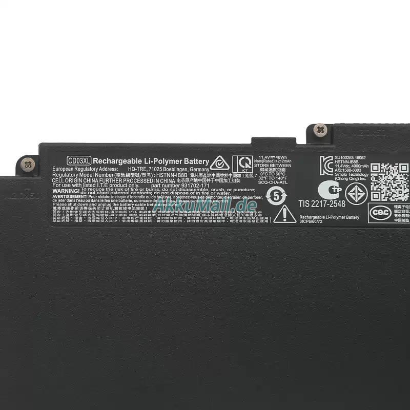 HP HSN-I14C-4Akku