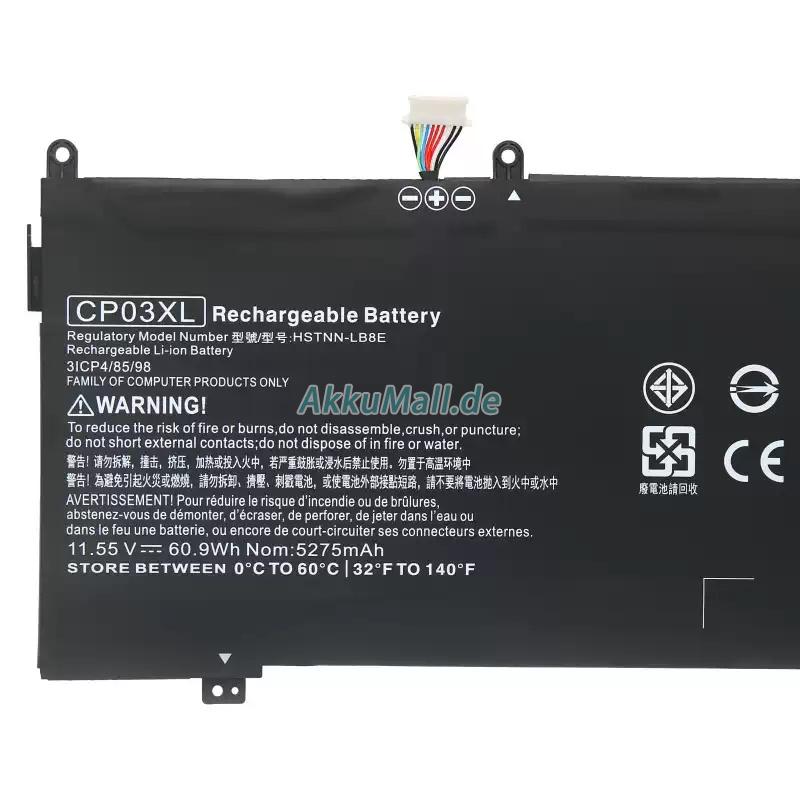 HP Spectre x360 13-ae079tu Akku