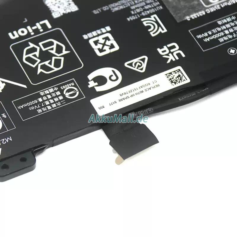 HP Chromebook x360 11-ae105nf Akku