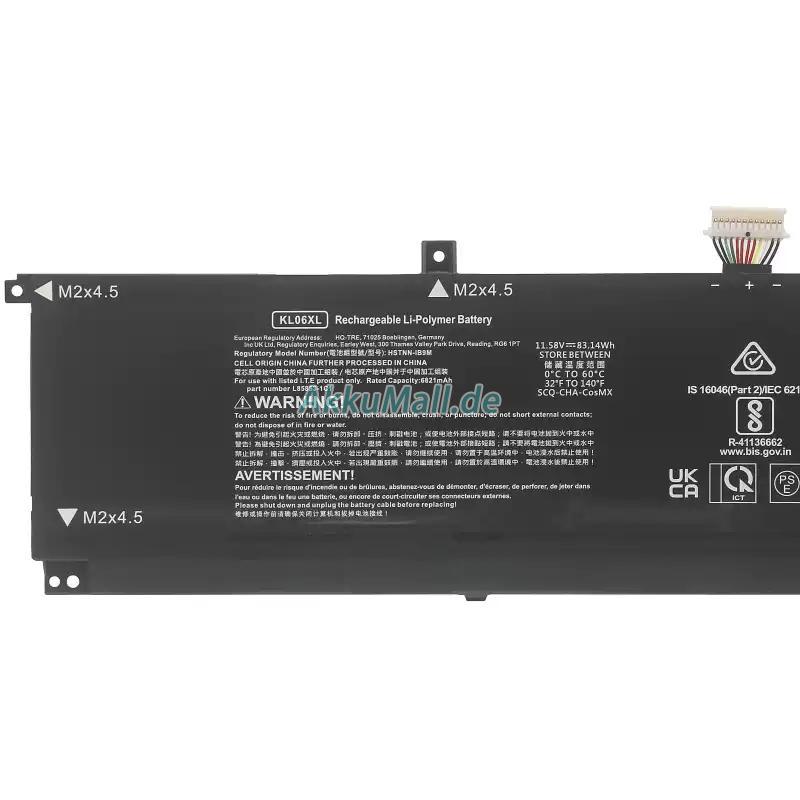 HP ENVY 15-EP1502NA Akku