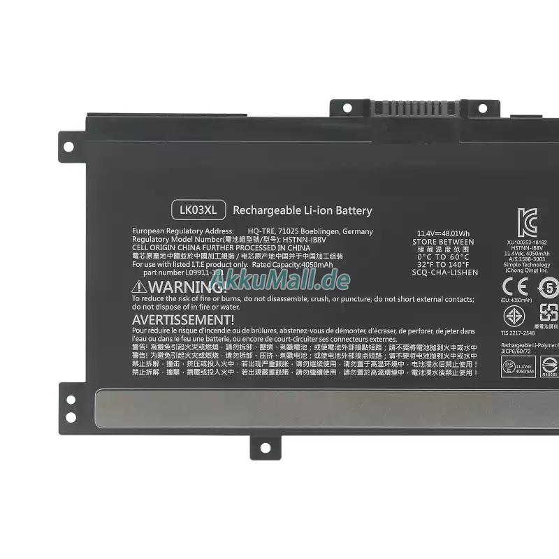 HP ENVY 17-ce0550ng Akku