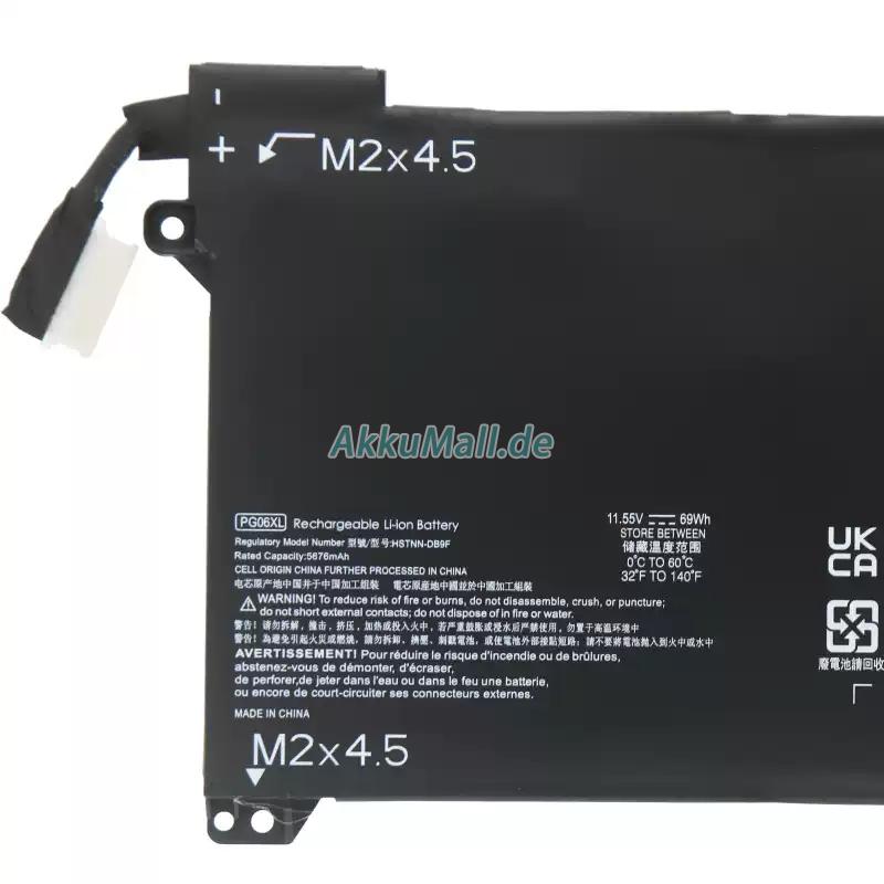 HP OMEN 15-dh0015na Akku