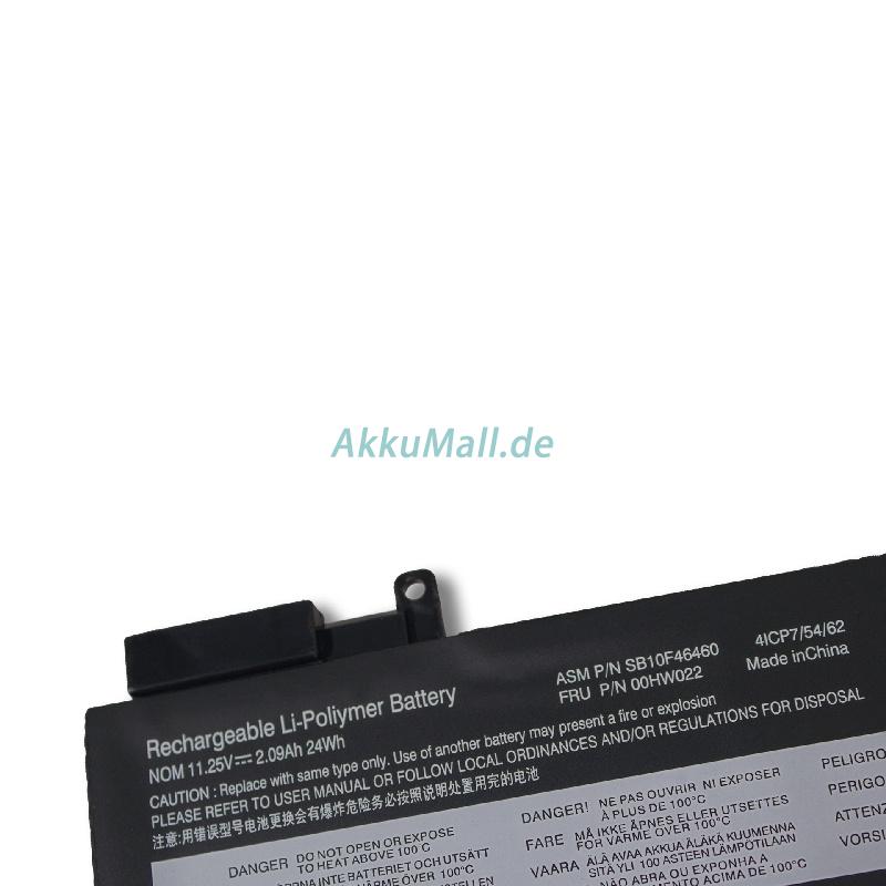Lenovo ThinkPad T470s 20HF005BMN Akku