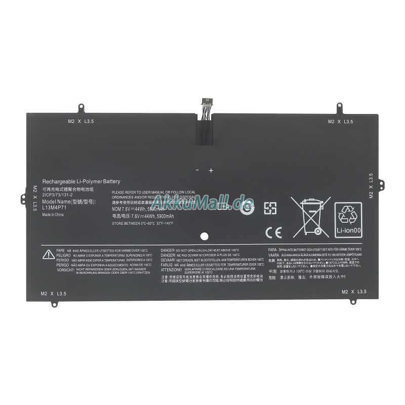 Akku für Lenovo L13M4P71(2ICP3/73/131-2)