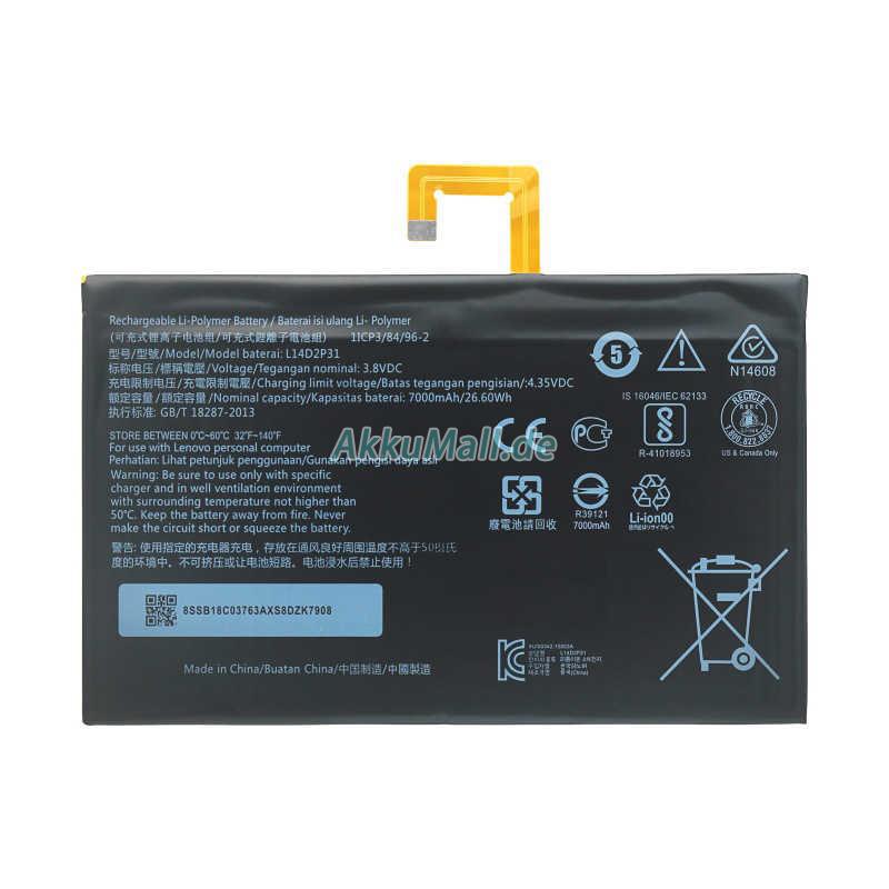 Akku für Lenovo Tab 2 A10-30F