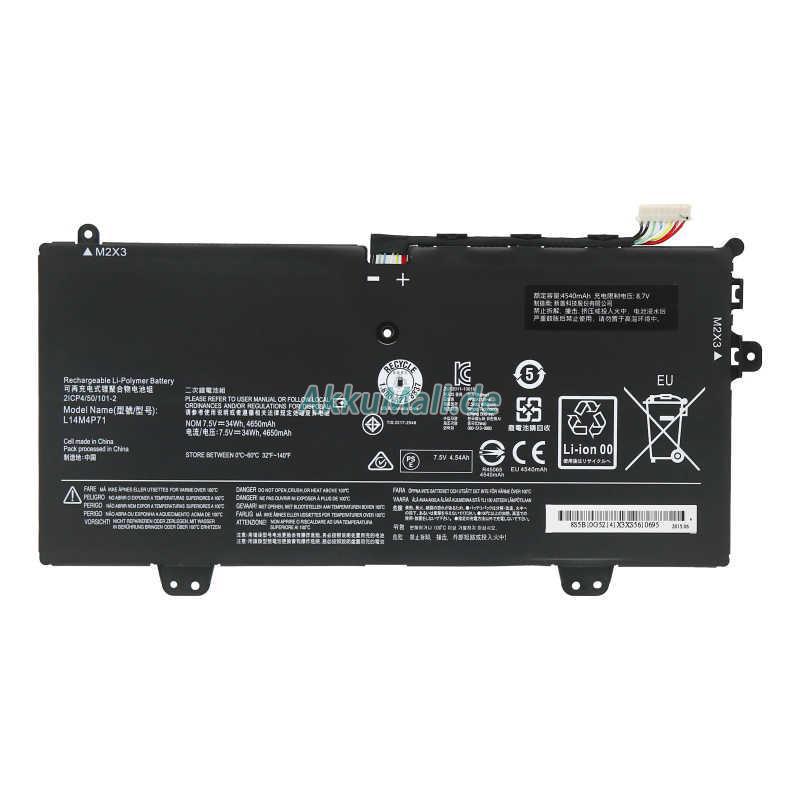 Akku für Lenovo L14M4P71(2ICP4/50/101-2)
