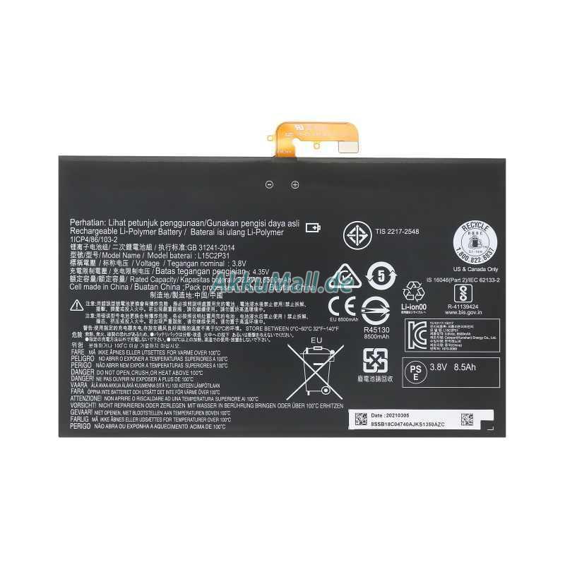 Lenovo Yoga Book Android YB1-X90FAkku