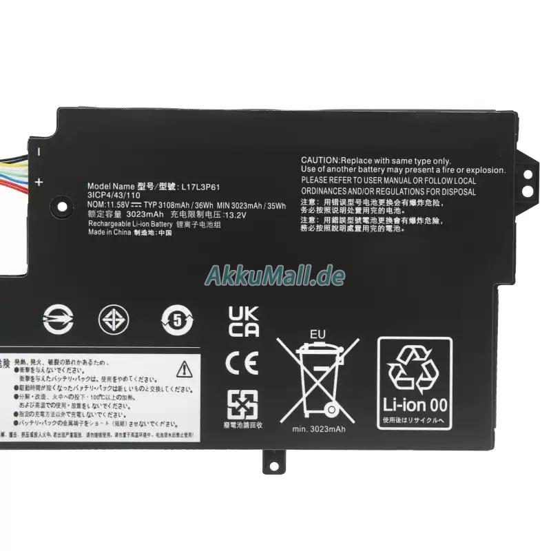 Lenovo Yoga 720-12IKB-81B5004TGEAkku