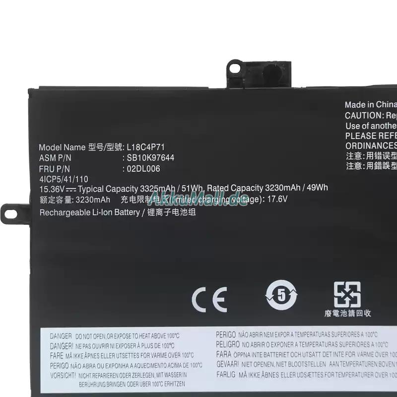 Lenovo ThinkPad X1 Yoga Gen 5 Akku