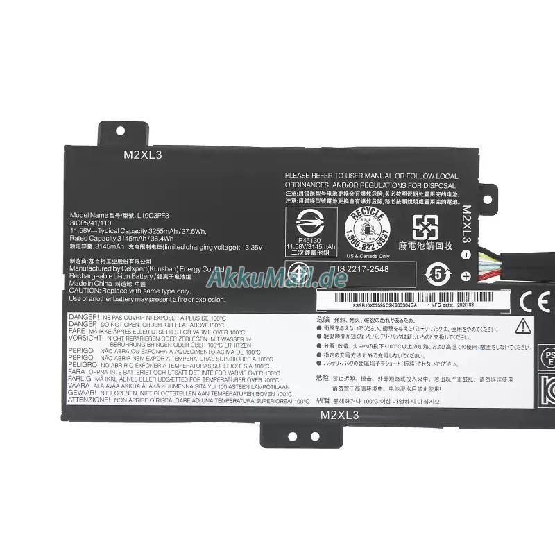 Lenovo IdeaPad Flex 3 11IGL05-82B20059AD Akku