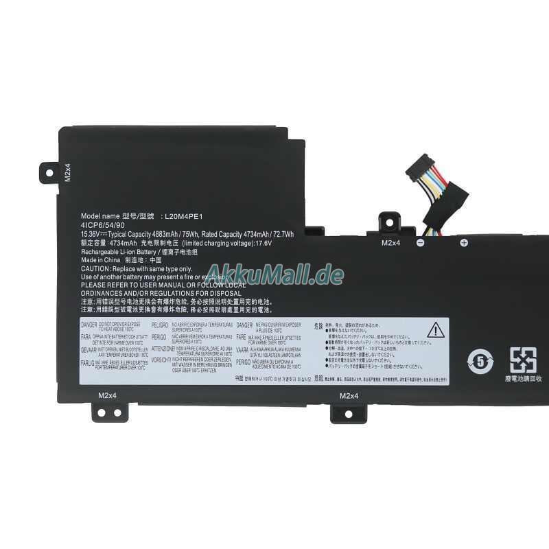 Lenovo IdeaPad 5 Pro 16ARH7-82SN002UJP Akku