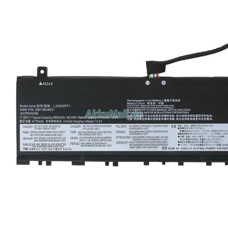 Lenovo IdeaPad 5 Pro 14ITL6-82L300GLUK Akku