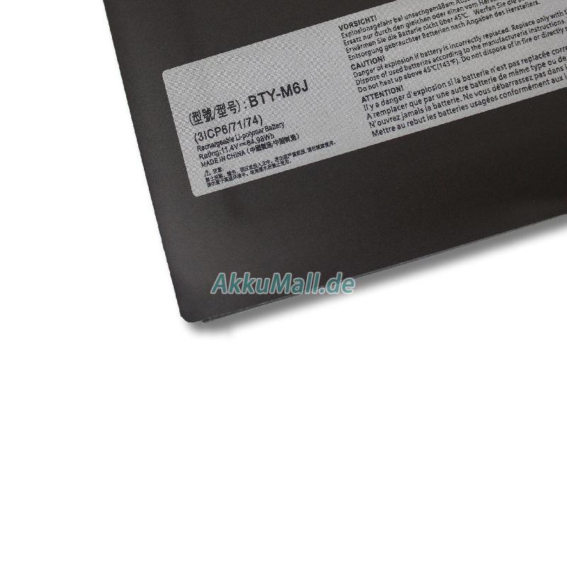 MSI WS63 8SJ-018Akku