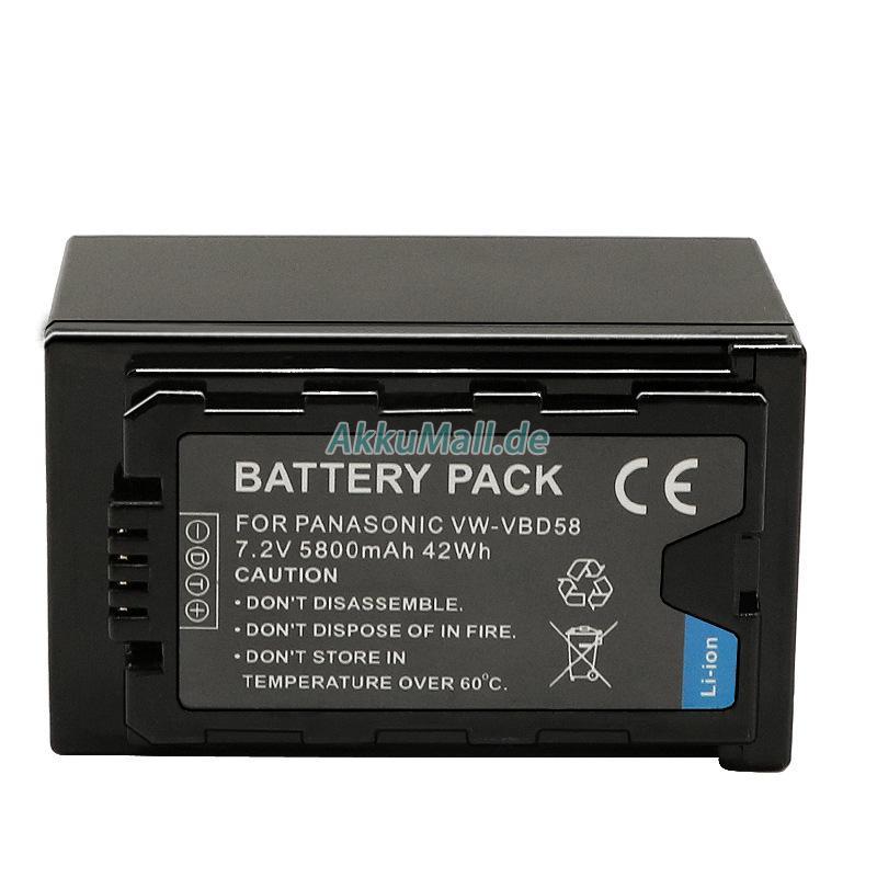 Panasonic HC-MDH2M Akku